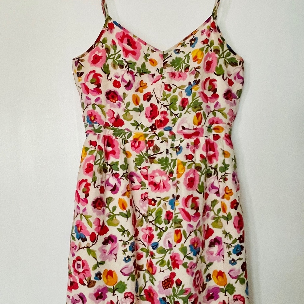 Madewell floral print summer dress